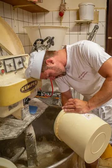 Einblick in die tägliche Arbeit der Bäckerei Schwabe