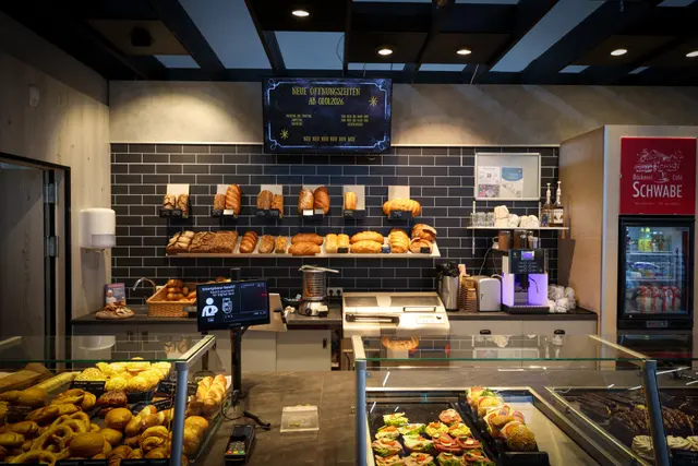 Filiale der Bäckerei Schwabe in Grevesmühlen